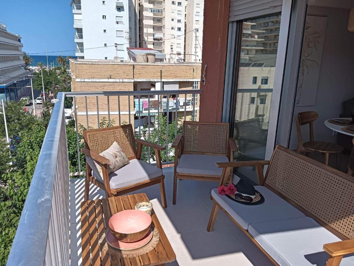 Apartamento Alejandro Gandia Playa Con Vistas Al Mar, Parking! Playa de Gandia Esterno foto