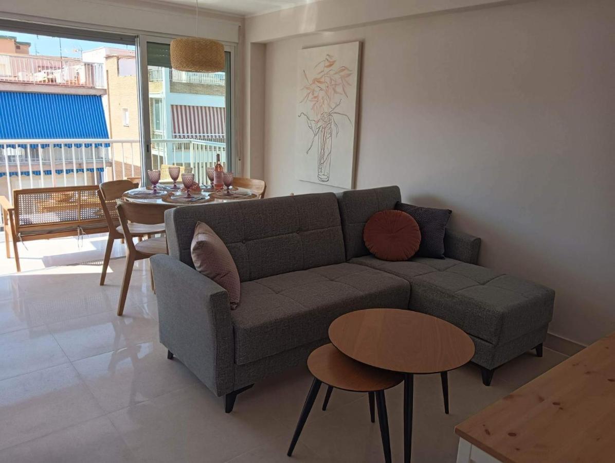 Apartamento Alejandro Gandia Playa Con Vistas Al Mar, Parking! Playa de Gandia Esterno foto