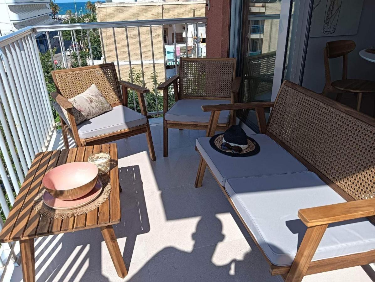 Apartamento Alejandro Gandia Playa Con Vistas Al Mar, Parking! Playa de Gandia Esterno foto